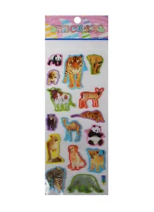 Набор наклеек XYK050 Дикие животные (11-22322-XYK050)