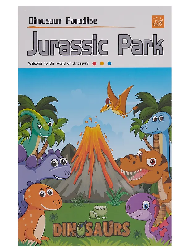 Набор раскрасок Динозавры/Jurassic Park (12л.) (+кисть) (упаковка) (3+) (11-22474-005)+Набор раскрасок Транспорт/Transportayion (12л.) (+кисть) (упаковка) (3+) (11-22474-002) 3086809 — 6