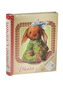 Феникс Презент Фотоальбом 20л 24*29см Зайка листы с клеевым покрыт. и пленкой ПВХ