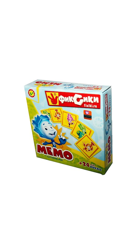 НИ Фиксики Мемо (11662) (+24mini puzzle) (4+) (коробка) 2388342 — 1