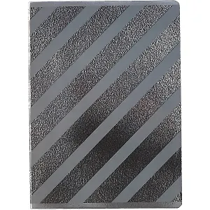 Тетрадь в клетку Unnika, "Металлик. Серебро", А4, 80 листов