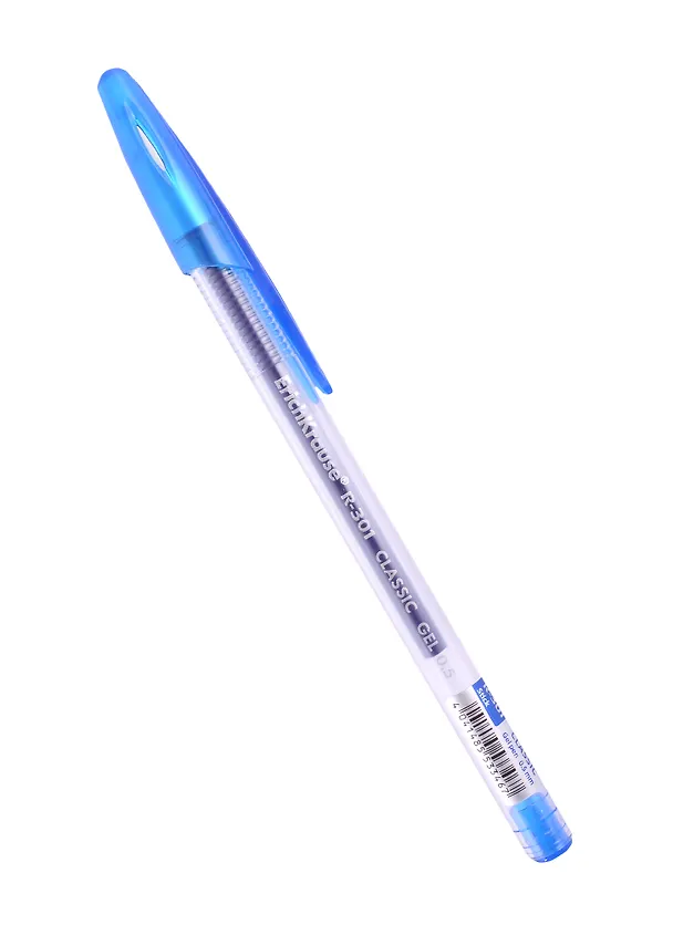 Гелевая ручка синяя автоматическая 0,5 мм, R-301 Classic Gel Stick, Erich Krause 2892375 — 1