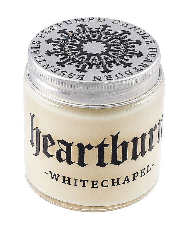 Свеча белая Whitechapel (120мл) (Пудра,роза,пачули) (CNDL-WCHPL-120) 3098266 — 1