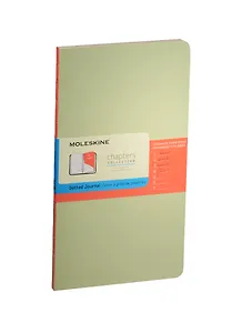 Книга для записей А5 64л в точку "Chapter" Slim светло-зеленая, Moleskine