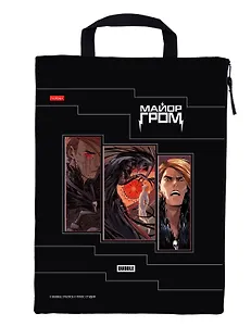 Папка-сумка для тетрадей А4 "Майор Гром (комиксы)" с ручкой, 26*34см