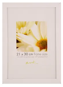 Фоторамка пластик 21*30 "Karelia White" белая