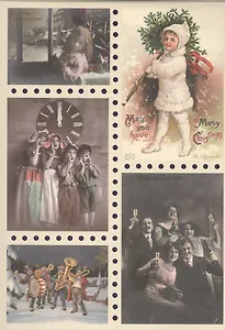 Рождественское чудо. Старинные открытки и иллюстрации