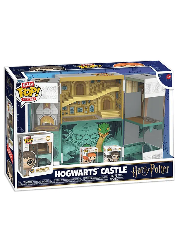 Набор Funko Bitty POP! Bitty Box Harry Potter Hogwarts Castle +2 Bitty POP! Harry Potter w/Chocolate Frog, Ron Weasley w/Howler (Fun85533) 3120260 — 2