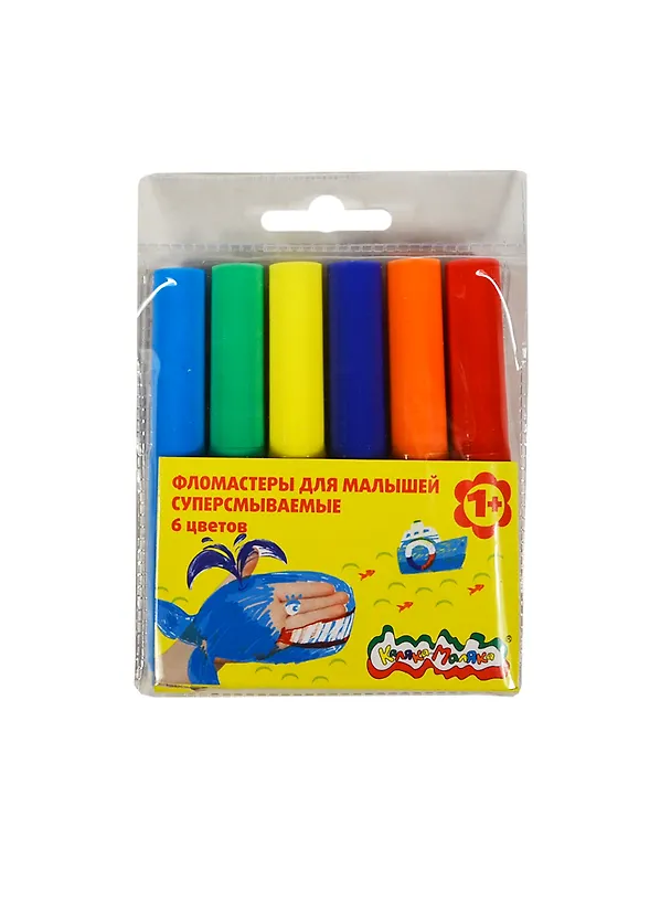 Фломастеры «Каляка» Каляка -Маляка, 6 цветов 231264 — 1