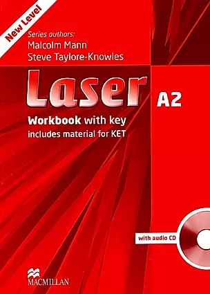 Laser. A2 Workbook with key+CD — 2998849 — 1