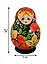 Матрешка 5 предм. Расписная авторская, "Кубышка" арт. С-203 (312) — 2660368 — 3