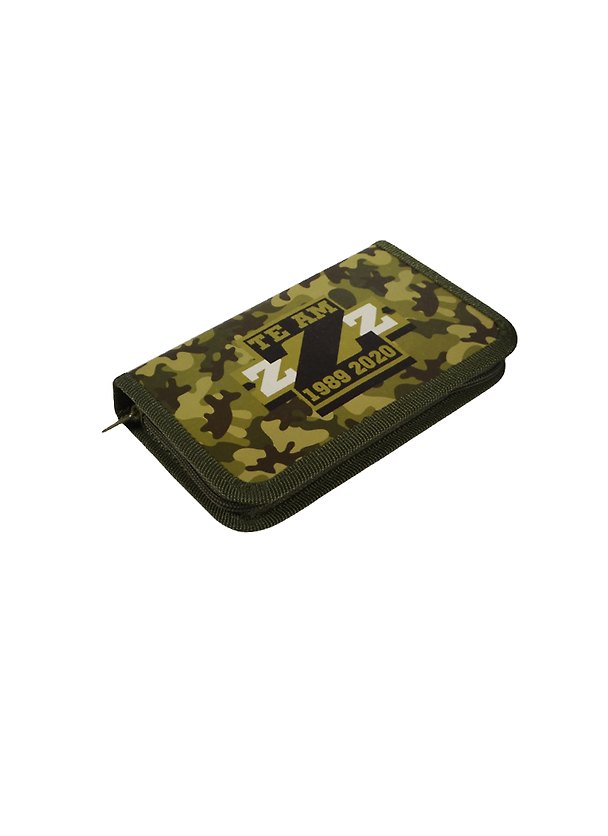 Пенал школьный 1отд. "Military" 19*11см, ламинат, Proff 236921 — 1