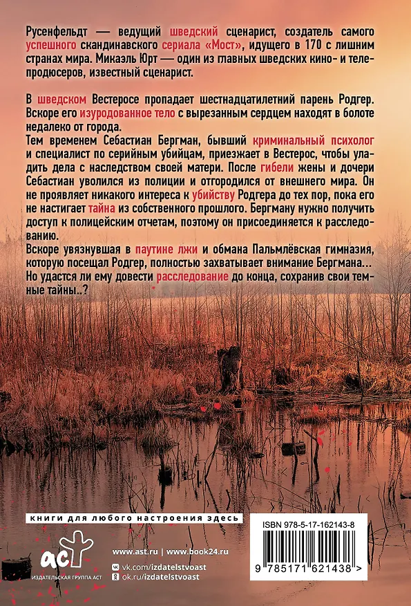 Книга Темные тайны (Ханс Русенфельдт, Микаэль Юрт) — 2