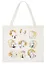 Сумка-шоппер на молнии Kawaii Котики с булочками (текстиль) (45х40) — 3045436 — 1