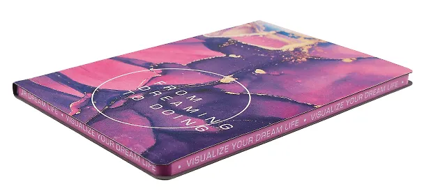 Книга для записей А5 80л "Dream book. № 1" иск.кожа, комбинир.блок 3004604 — 2