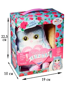 Набор для творчества, Чудо-Творчество, Подушечка декоративная Кошечка