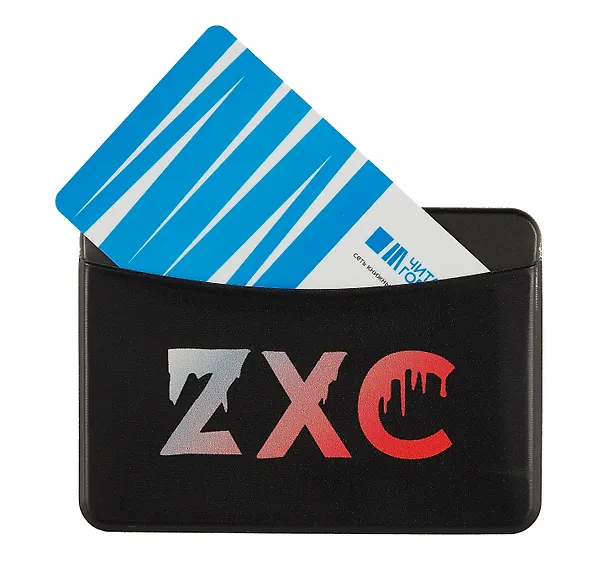 Чехол для карточек горизонтальный "ZXC" (ДКГ2023-131) 3006956 — 2