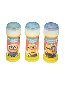 Игрушка, Мыльные пузыри «Миньоны» 50мл.