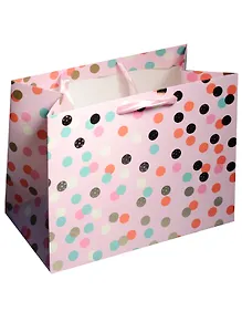 Пакет подарочный бумажный А5 "Блестящий горошек"