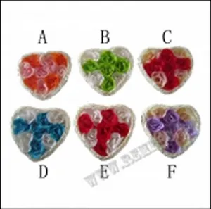 Мыло фигурное "Цветы" (9 шт.) (6 видов) (593027) (14х12х5) (Ремеко РС)