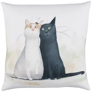 Подушка-антистресс Коты. Павлик и Валера (30х30) 2944033