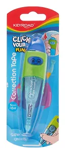 Корректор лента 5мм*6м "KEYROAD", ассорти, KEYROAD