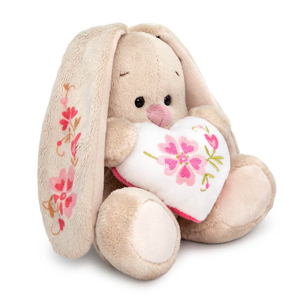Мягкая игрушка Зайка Ми Нежное сердечко (малыш) (15 см) 2970720 — 1