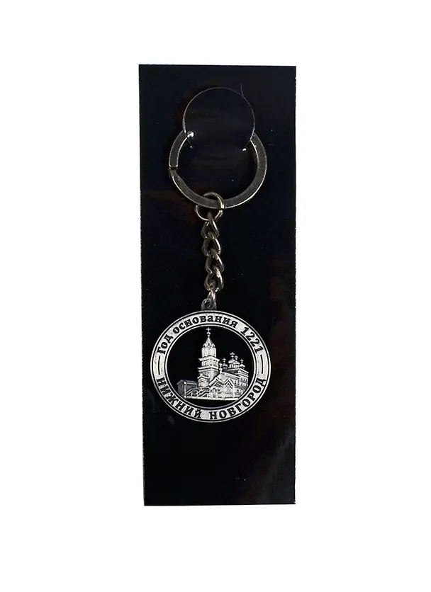 Брелок мет.рельеф."Нижн.Новг.Рожд.храм"цв.ант.ол. (157ATN-76) 2388578 — 1