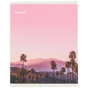 Тетрадь в клетку Listoff, "Горизонт", 96 листов, в ассортименте 259593