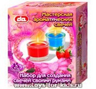Набор мастерская ароматических свечей (да16001/00000000077) Клубника, Спелые фрукты (коробка) 2299646 — 1