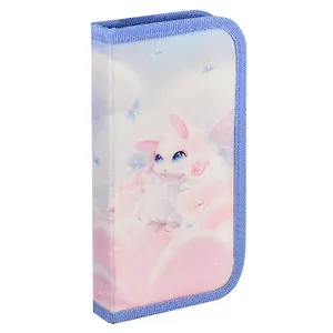 Пенал 1 отделение "Пушистики" 20*10*2,5 см, полиэстер