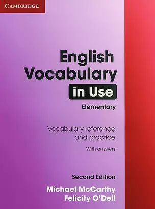 English Vocabulary in Use: Elementary Second edition Edition with answers — 1588192 — 1