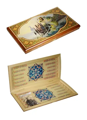 Нарды малые рыбалка (40х20х4) (123-025) 2500227