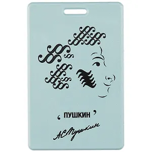 Чехол для карточек Знаковый Пушкин (ДГ2021-301)