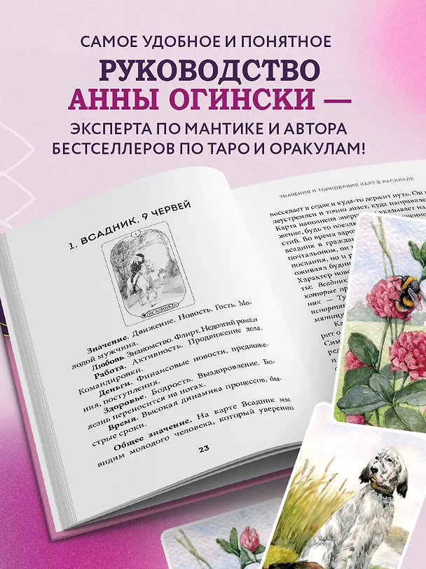 Книга Оракул Ленорман. Подробное толкование карт, сочетания и расклады для начинающих (Анна Огински) — 7