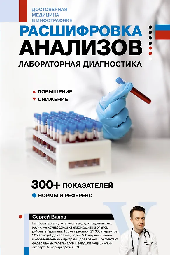 Книга Расшифровка анализов: лабораторная диагностика (Сергей Вялов) — 1