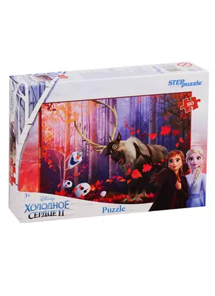 Пазл Холодное сердце - 2 (Disney), в ассортименте Step puzzle 80 эл — 2782460 — 1