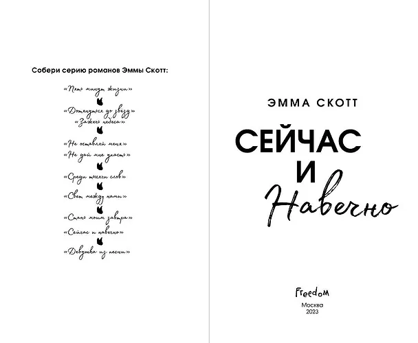 Книга Сейчас и навечно (обрез с цветным узором) (Эмма Скотт) — 9
