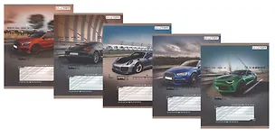 Тетрадь в линейку Listoff, "Ралли", 24 листа, в ассортименте 3033155