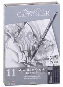 Набор художественный "MONOLITH Box", мет.кор.CRETACOLOR