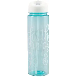 Бутылка Faith, hope, love (пластик) (600мл) (12-07482-7482-3)