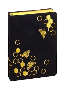 Ежедневник недатированный "Велюр", А5, 160 листов, черный