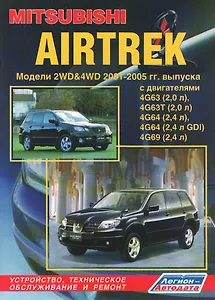 Mitsubishi Airtrek Модели 2WD&4WD 2001-2005 гг. выпуска