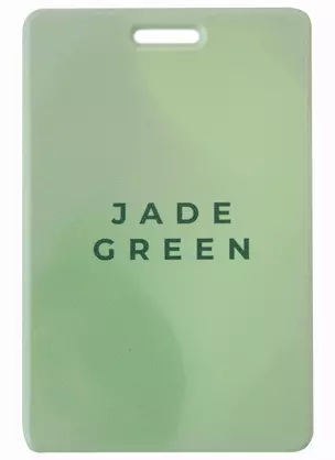 Чехол для карточек вертикальный Monochrome Jade Green — 2946536 — 1