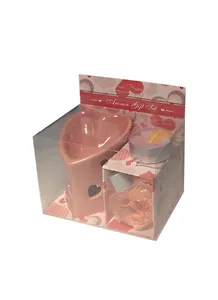 Подарочный набор 3 в 1 (свеча, аромалампа, масло 8 мл) лилия (720899)