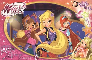 Пазл 24А Макси 12605 Винкс ROCKS THE WORLD-Stella (220х330) (5+) (коробка)