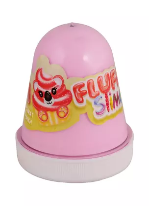 Игрушка, Слайм Monsters Slime Fluffy Розовый Клубника FL011 — 2763292 — 1