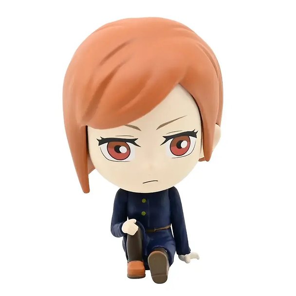 Фигурка с подвижной головой Jujutsu Kaisen, Нобара Кугисаки, YuMe, (6х9х11), (11284) 3083479 — 1