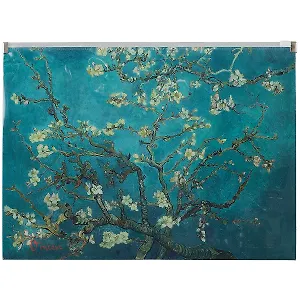 Папка на молнии А4 "Ветка миндаля" с расширением