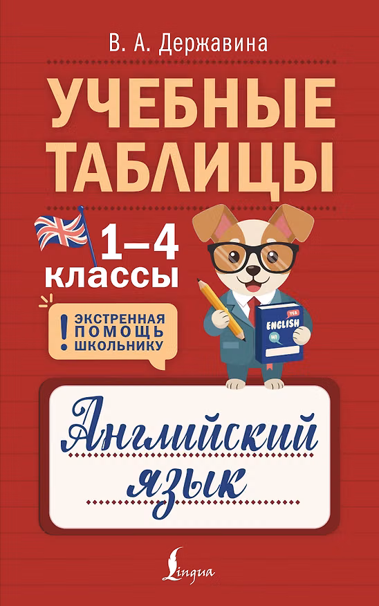Книга Учебные таблицы. Английский язык. 1-4 классы (Виктория Державина) — 1